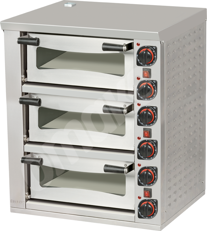 Commercial Pizza Oven - FPZ01.E31 U50 Electrıc 3 Deck