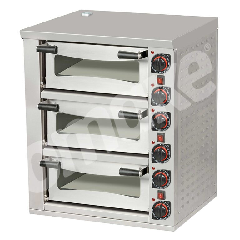 Commercial Pizza Oven - FPZ01.E31 U50 Electrıc 3 Deck