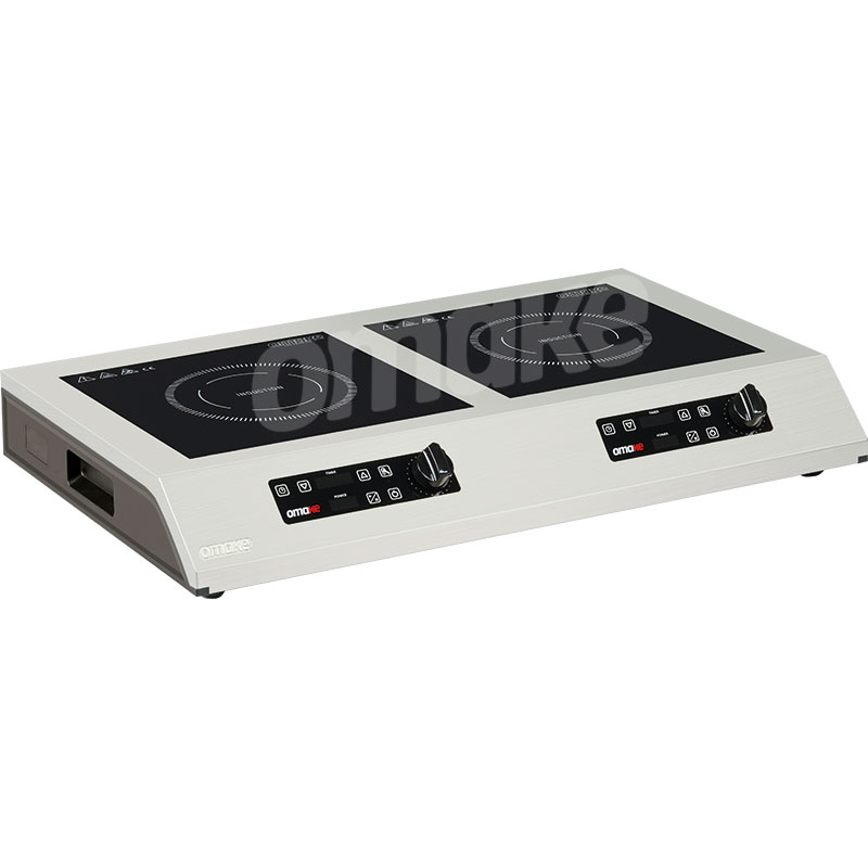 Commercial Induction Cooker - IND01.I25 Z5F Cooktop 2 x 1800 W